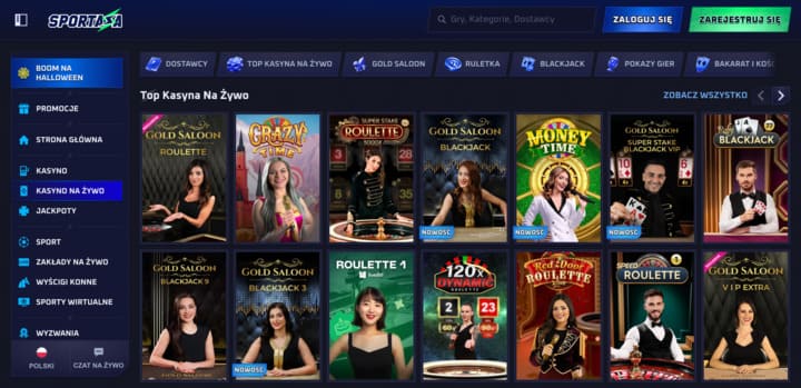 sportaza casino настольные игры и живое казино