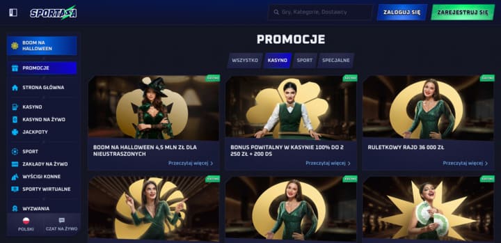 sportaza casino акции и бонусы