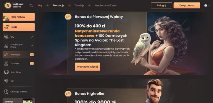 бонусы и акции в national-casino